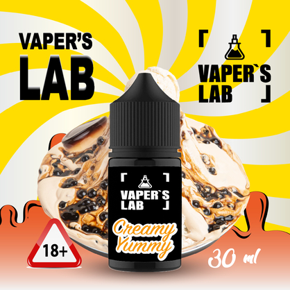 Фото, Відеоогляди на Жижу Salt Vaper's LAB Salt Creamy yammy 30 ml