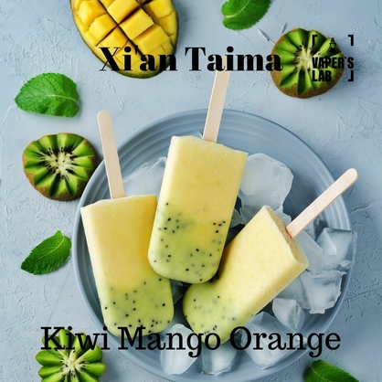 Фото, Відеоогляди на Найкращі ароматизатори для вейпа Xi'an Taima "Kiwi Mango Orange" (Ківі манго апельсин) 