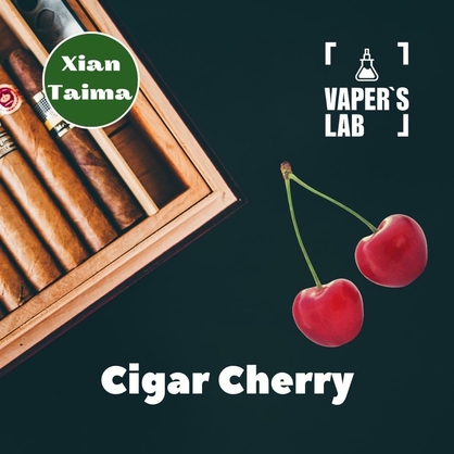 Фото, Відеоогляди на Преміум ароматизатор для електронних сигарет Xi'an Taima "Cigar Cherry" (Сигара з вишнею) 