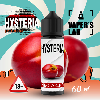 Фото рідина для підсистем hysteria nectarine 30 ml