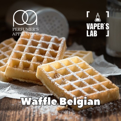 Фото, Видео, Натуральные ароматизаторы для вейпов TPA "Waffle Belgian" (Бельгийские вафли) 