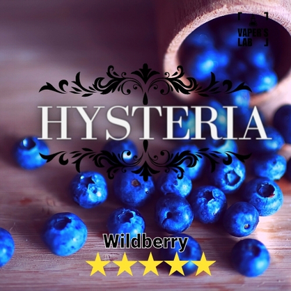 Фото, Видео на жижки Hysteria Wild berry 30 ml