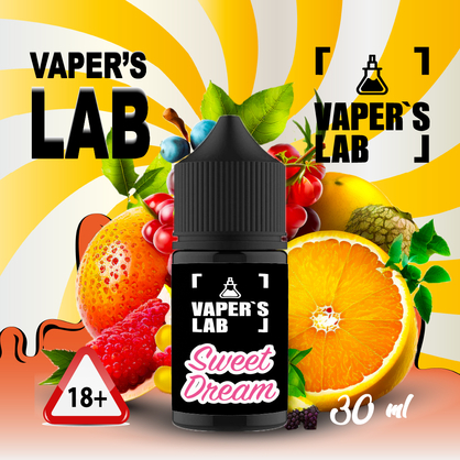 Фото, Видеообзор на жижку Salt Vaper's LAB Salt Sweet Dream 30 ml