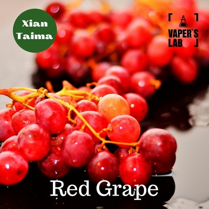 Фото, Відеоогляди на Ароматизатори для сольового нікотину Xi'an Taima "Red grape" (Червоний виноград) 