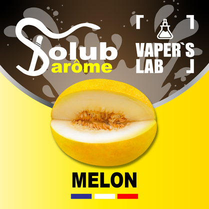 Фото, Відеоогляди на Преміум ароматизатор для електронних сигарет Solub Arome "Melon" (Соковита диня) 