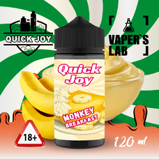 Жидкости для вейпа Quick Joy Monkey breakfast 120мл