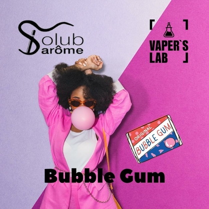 Фото, Відеоогляди на Ароматизатори смаку Solub Arome "Bubble gum" (Жуйка) 