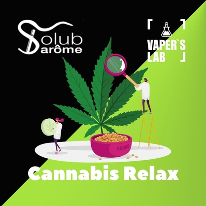 Фото, Видео, Аромки для вейпов Solub Arome "Cannabis relax" (Канабис) 