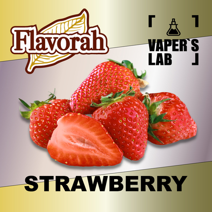 Фото на аромку Flavorah Strawberry Клубника