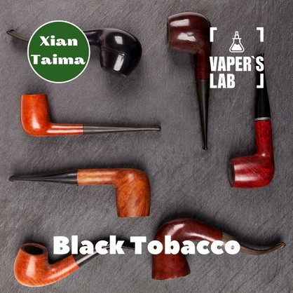 Фото, Відеоогляди на Натуральні ароматизатори для вейпів Xi'an Taima "Black Tobacco" (Чорний Тютюн) 