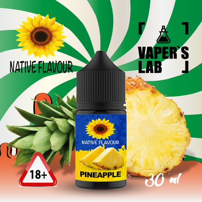 Фото жидкость для пода native flavour pineapple 30 ml