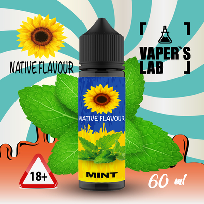 Фото купить жижу native flavour mint 60 ml