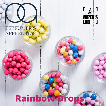 Фото, Відеоогляди на Найкращі ароматизатори для вейпа TPA "Rainbow Drops" (Кисло-солодке драже) 