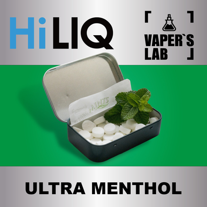 Фото на аромку HiLIQ Хайлик Ultra Menthol Ультра Ментол