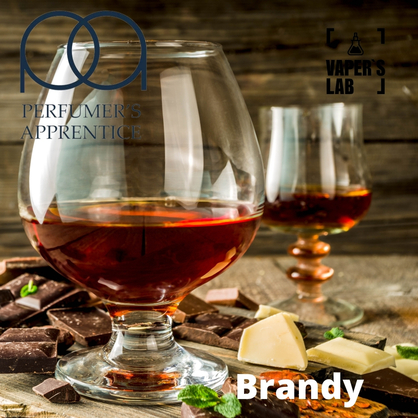 Фото, Відеоогляди на Натуральні ароматизатори для вейпа TPA "Brandy" (Бренді) 