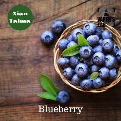 Фото, Відеоогляди на Харчовий ароматизатор для вейпа Xi'an Taima "Blueberry" (Чорниця) 