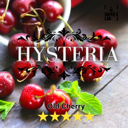 Фото, Відео на жижи для вейпа Hysteria Old Cherry 30 ml