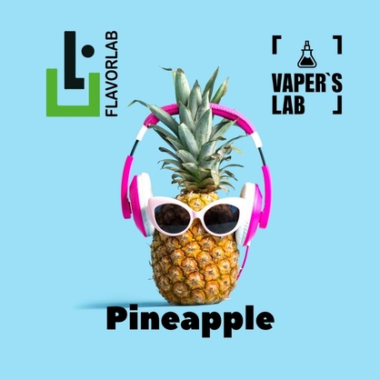 Фото на Ароматизаторы для вейпа Flavor Lab Pineapple 10 мл