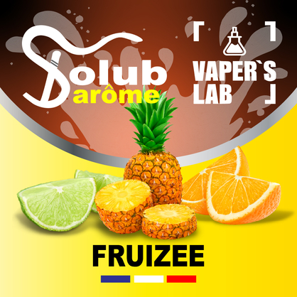 Фото, Видео, Премиум ароматизатор для электронных сигарет Solub Arome "Fruizee" (Цитрусовый микс) 