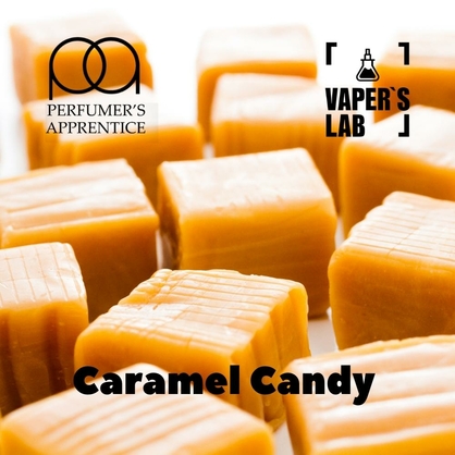 Фото, Видео, Ароматизатор для жижи TPA "Caramel Candy" (Карамельная конфета) 