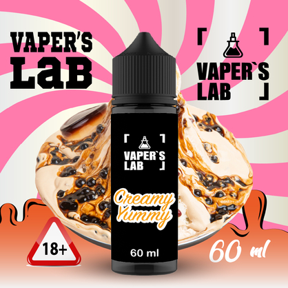 Фото, Відео на Заправки до вейпа Vapers Lab Creamy yummy 60 ml