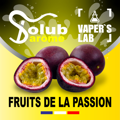 Фото, Відеоогляди на Компоненти для рідин Solub Arome "Fruits de la passion" (Маракуйя) 