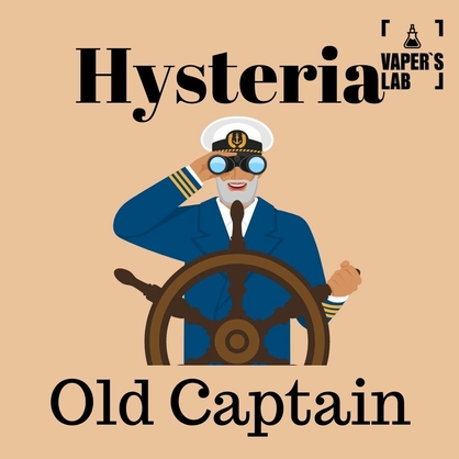 Фото, Відео на жижи для вейпа Hysteria Old Captain 100 ml