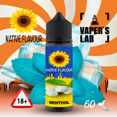 Жидкость для вейпа без никотина Native Flavour Menthol 60 ml