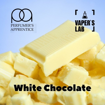 Фото, Відеоогляди на Аромки для вейпа TPA "White Chocolate" (Білий шоколад) 