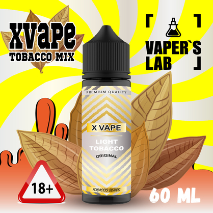 Фото, Видео на жижи для вейпа XVape Light Tobacco