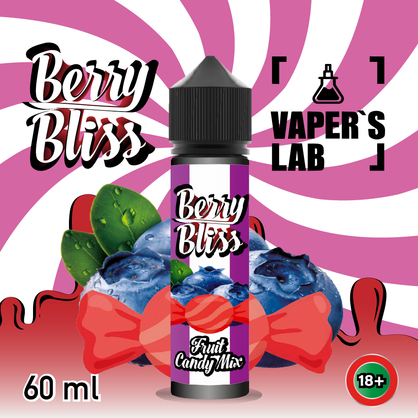 Фото рідини для вейпа berry bliss fruit candy mix 60 мл (фруктові цукерки)