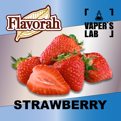 Фото на аромку Flavorah Strawberry Клубника