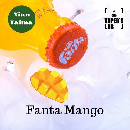 Фото, Відеоогляди на Ароматизатори для рідини вейпів Xi'an Taima "Fanta Mango" (Фанта манго) 