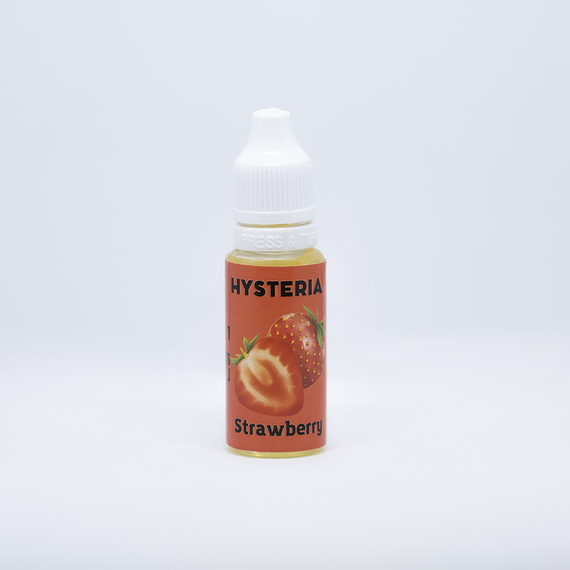 Відгуки Сольова жижа Hysteria Salt "Strawberry" 15 ml 