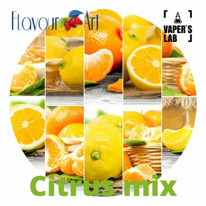 Фото, Відеоогляди на Аромку для вейпа FlavourArt citrus mix