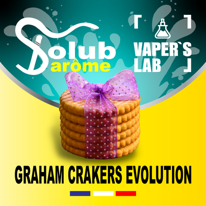 Фото, Відеоогляди на Aroma Solub Arome "Graham Crakers evolution" (Крекерне печиво) 