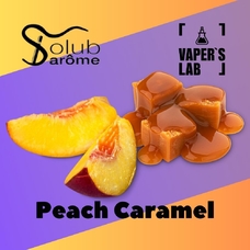 Ароматизатори для вейпа Solub Arome Peach Caramel Персик з карамеллю