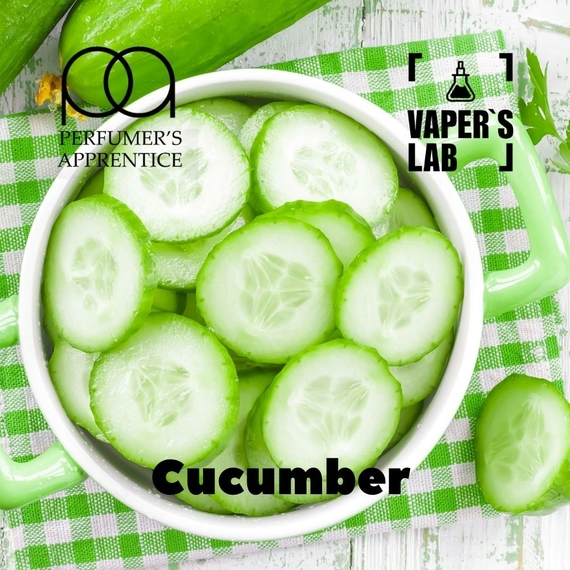 Відгуки на Харчовий ароматизатор для вейпа TPA "Cucumber" (Огірок) 