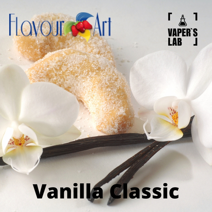 Фото на Ароматизаторы для вейпа FlavourArt Vanilla Classic Классическая ваниль