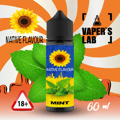 Фото купить жижу native flavour mint 60 ml