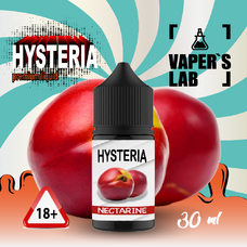 Жижа на сольовому нікотині Hysteria Salt Nectarine 30