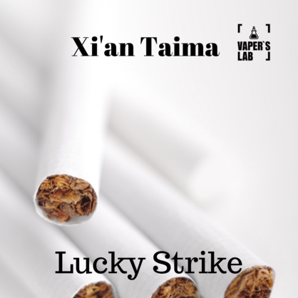 Фото, Відеоогляди на Аромки для самозамісу Xi'an Taima "Lucky Strike" (Цигарки Лакі Страйк) 