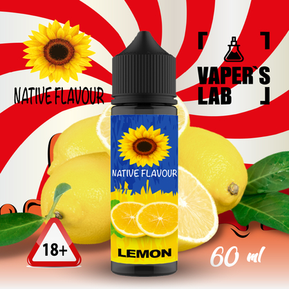 Фото купить жидкость native flavour lemon 60 ml