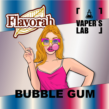 Фото на Ароматизатори Flavorah Bubble Gum Жувальна гумка