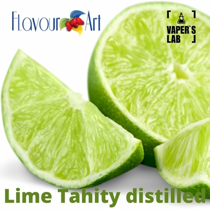 Фото на Ароматизаторы для вейпа FlavourArt Lime Tahity distilled Персидский лайм очищенный