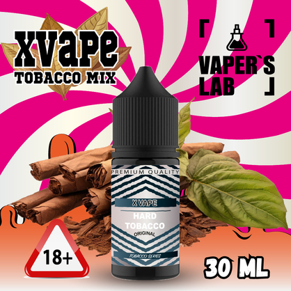 Фото, Видеообзор на жижку Salt XVape Salt Hard Tobacco