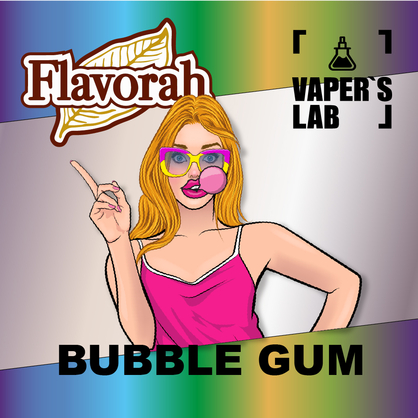 Фото на аромку Flavorah Bubble Gum Жевательная резинка