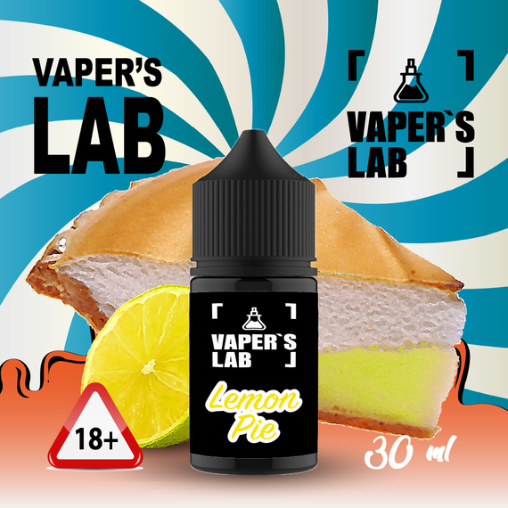 Отзывы на жижи для подов с никотином Vaper's LAB Salt "Lemon pie" 30 ml