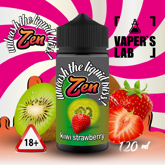 Отзывы  жижи для вейпа zen kiwi strawberry