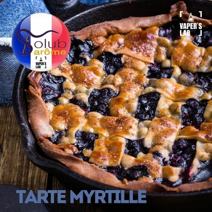 Фото, Видео, Ароматизаторы для солевого никотина   Solub Arome "Tarte myrtille" (Черничный пирог) 